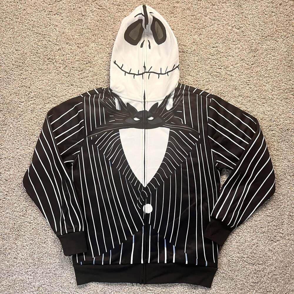 Disney The Nightmare Before Christmas Jack Skellington Hoodie Size XS